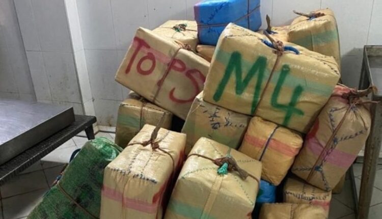 إحباط تهريب 29 رزمة حشيش