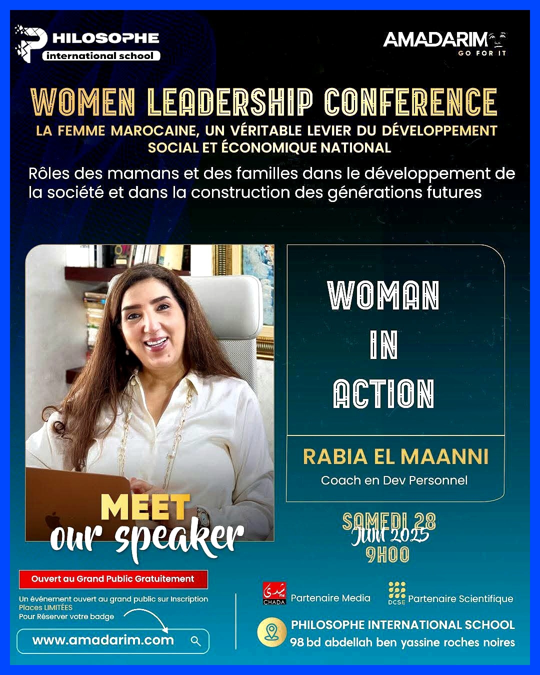 الكوتش والمُحاضِرة ربيعة المعاني