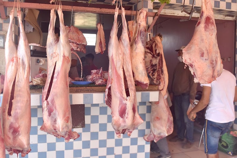 لحم الغنم ارتفاعًا صاروخيًا لحم الغنم ارتفاعًا صاروخيًا